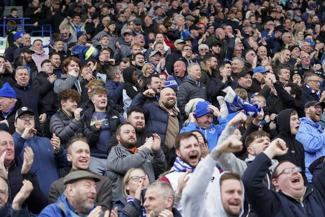 Pompey fans have been having their say on match days at Fratton Park amid ongoing ground improvement work