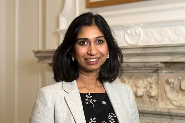 Attorney general and Fareham MP Suella Braverman is furious over the slashing of free parking in her constituency