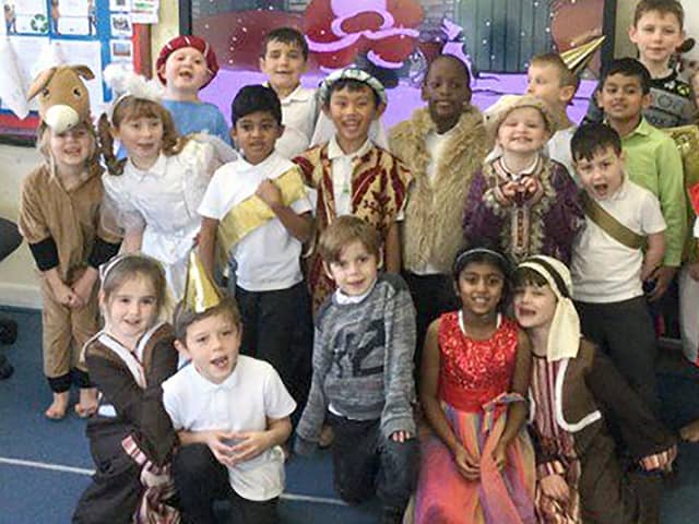 Pupils from classes St Francis, St George and St Mother Teresa took part in the Gosport school's nativity shows
