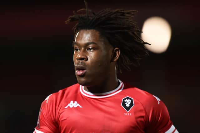 Pompey are a number of clubs reportedly interested in Salford striker Brandon Thomas-Asante.
