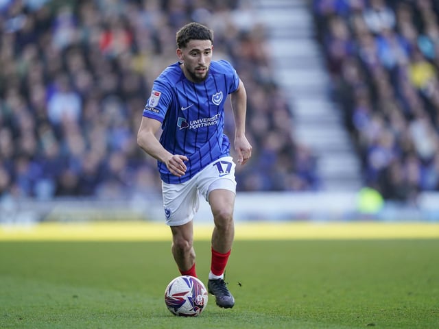 (Replaced by Christian Saydee on 74 mins) Plenty of running and effort but, other than the odd decent touch, was another who largely struggled to make an impact with Pompey’s lack of ball. Too often had to come deep to collect it, which said it all.