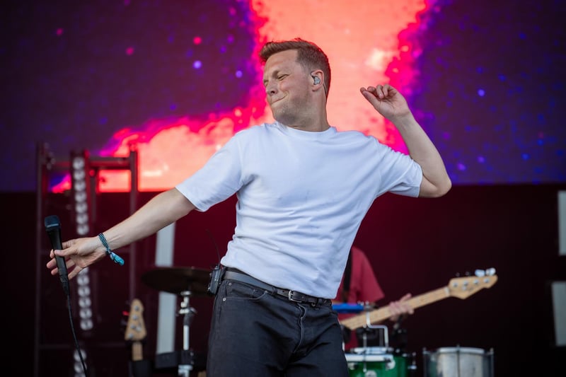 Friendly Fires entertain the crowds on the Common Stage
Photos by Alex Shute