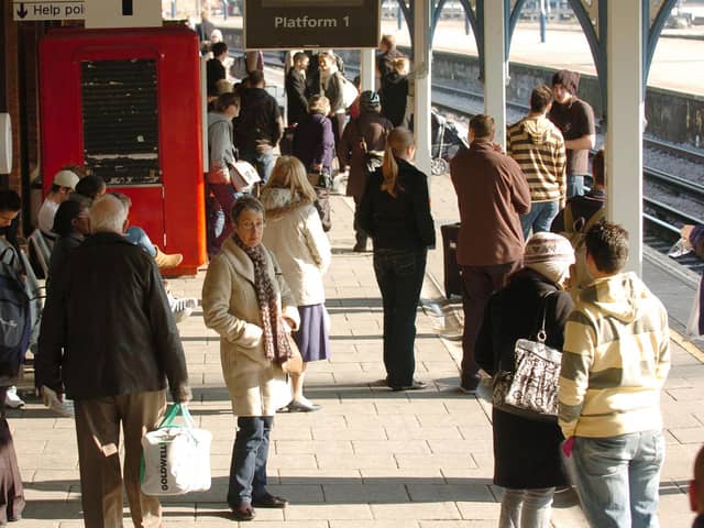 A file photo of Fratton railway station today in 2008. Picture: Malcolm Wells