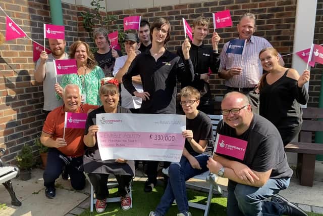 Enable Ability have been given a grant for £390,000 to support their invaluable services.