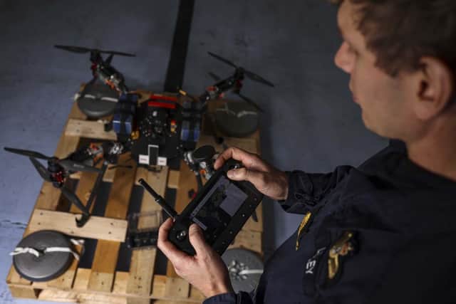 700X NAS is the Royal Navy’s expert unit in the research, training and deployment of remotely piloted air systems (RPAS).