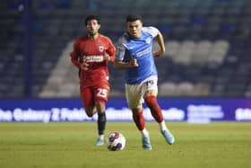 Spurs' Dane Scarlett is among three Pompey loanees that Danny Cowley is waiting for the go-ahead to play against Hereford in the FA Cup. Picture: Jason Brown/ProSportsImages