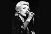 Blondie performing at Portsmouth Guildhall in 2003.Pictured is: Debbie Harry.Picture: Paul Windsor