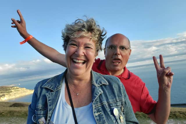 Nick Granger-Brown and Irene Blotsky met while volunteering for international aid charity Mercy Ships.