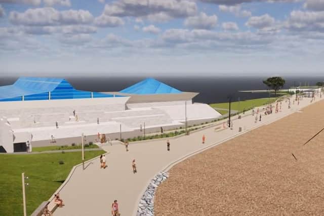 The stretch near the Pyramids Picture: Portsmouth City Council