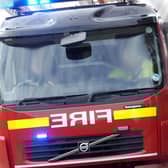 Firefighters attended