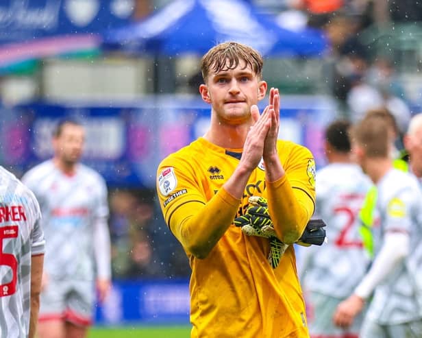 Toby Steward made his Football League debut at Birmingham City last season during a Crawley loan spell. Picture: Grant Mansfield/Mansfield Media