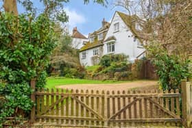 This four bedroom cottage in Church Road, Swanmore, is on sale for £925,000. It is listed by Charters Bishops Waltham.