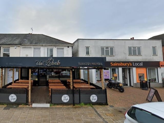 Uni Kebab in Burgess Road, Southampton, has been awarded the Blue Ribbon for Delicious Dishes.