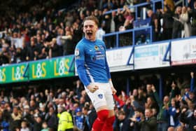 Pompey defender has described his relationship with Ronan Curtis.   Picture: PinPep Media / Joe Pepler