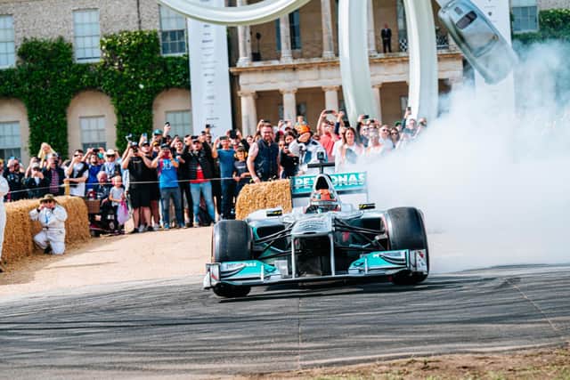 On-track action in previous years
