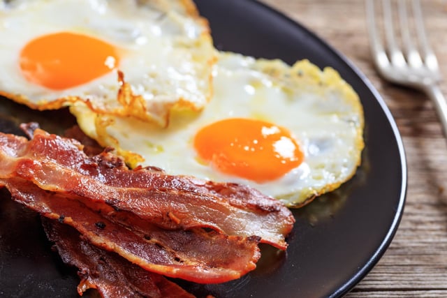 Fried eggs and bacon Picture: Adobe