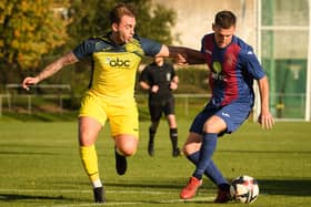 Brodie Spencer, right, scored his first US Portsmouth goal of the season in the win at Bournemouth Poppies. Picture: Keith Woodland