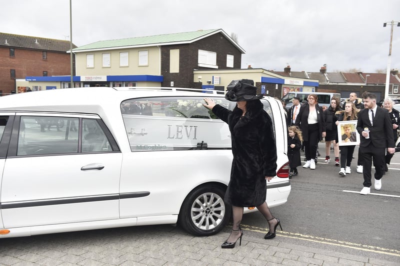 The funeral of Levi Kent took place on Thursday, December 21, 2023 at St John's Church in Forton Road, Gosport. 

Picture: Sarah Standing