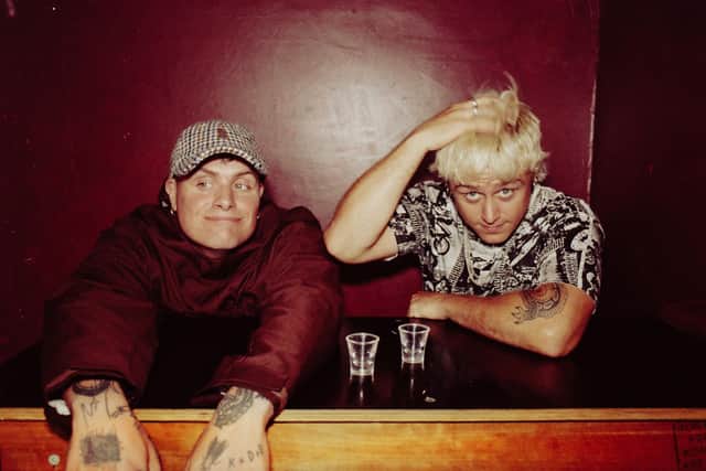 Johnny Took (left) and Matthew Took of Biig Time