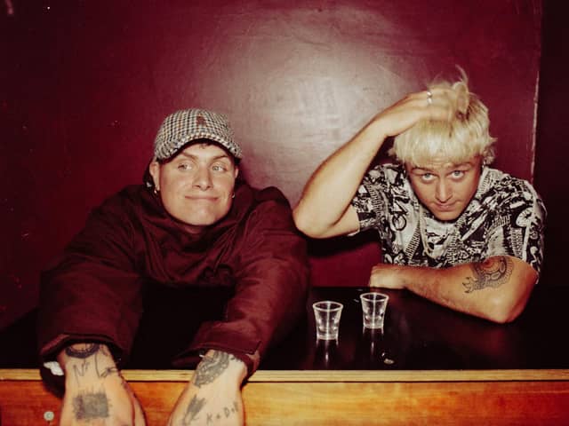Johnny Took (left) and Matthew Took of Biig Time