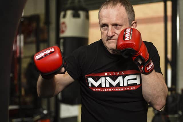 James Sealy at Warriors Gym in Havant
Picture: Solent News