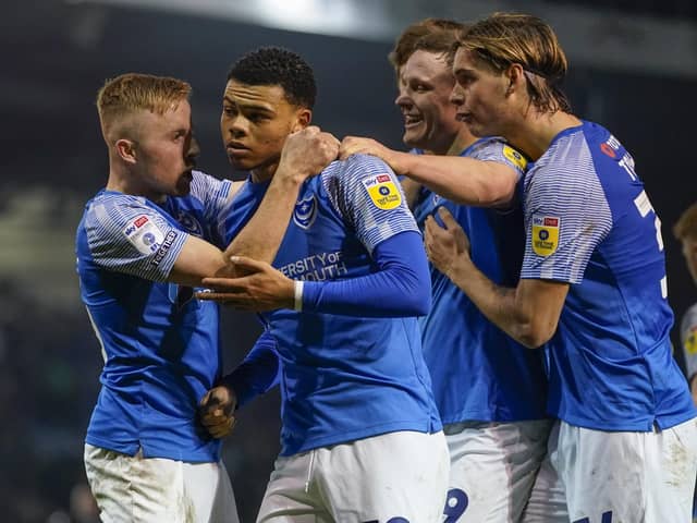 Dane Scarlett's last goal for Pompey was his 90th-minute winner against Burton on February 14.