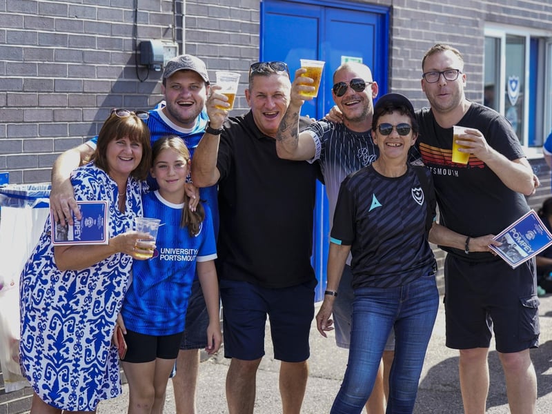 Evidence of a Fratton Park feel-good factor was on display ahead of Pompey's latest meeting against Posh