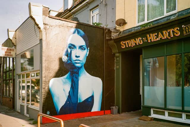 A mural on Highland Road. Taken for Welcome to Croxton Town by Antony Turner