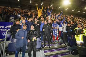 The phenomenal pictures telling story of Portsmouth night of League One title glory