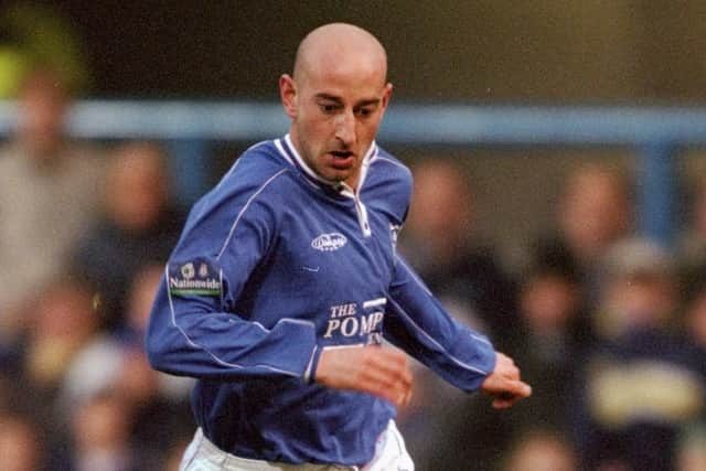 Matt Robinson, who made 77 appearances for Pompey in a long Premier League and Football League career, has been a policeman for the last 14 years. Picture: Chris Lobina/Allsport