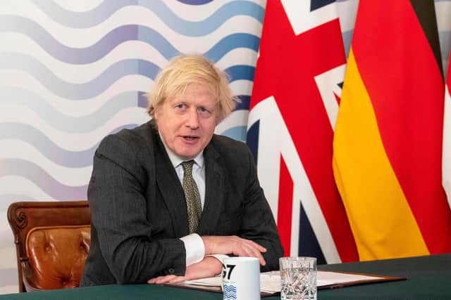 The Prime Minister Boris Johnson Picture: Geoff Pugh/pool/AFP via Getty Images