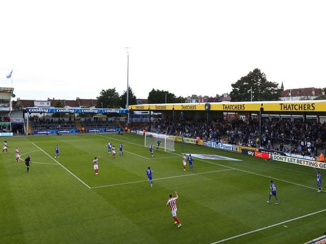 Capacity: 12,300; Average attendance: 8,566.