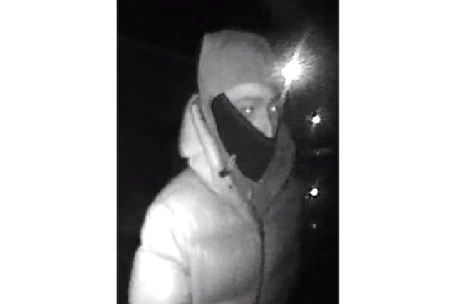 Police want to speak to this man in connection with a robbery in Lee-on-the-Solent last month in which a knife was used Picture: Hampshire police