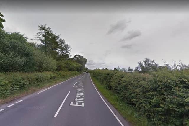 Firefighters rushed to Emsworth Common Road. They found a van and motorhome ablaze on arrival. Picture: Google Street View.