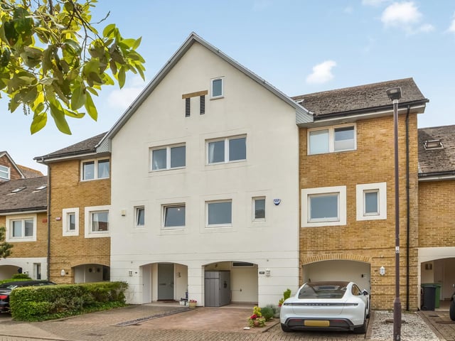 This four storey waterfront home set in Port Solent is on the market for a guide price of £950,000