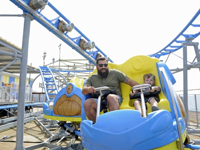 Clarence Pier is a fun place to visit in Southsea