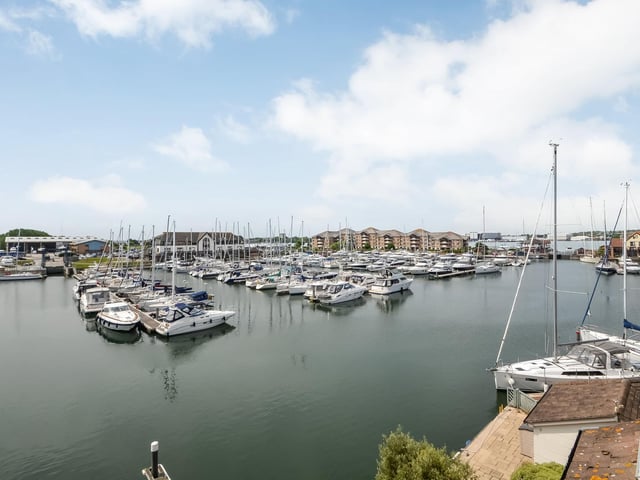 This four storey waterfront home set in Port Solent is on the market for a guide price of £950,000