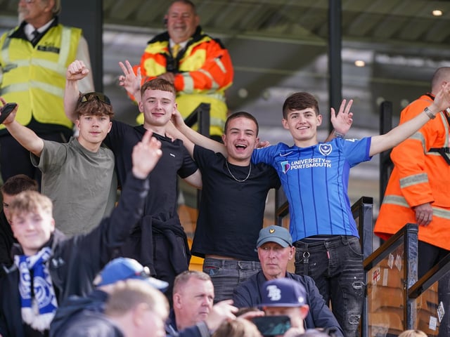 1,889 made the trip to see Pompey's 5-3 win at Carrow Road.