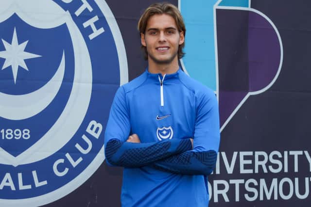Pompey have confirmed the signed of Ryley Towler.