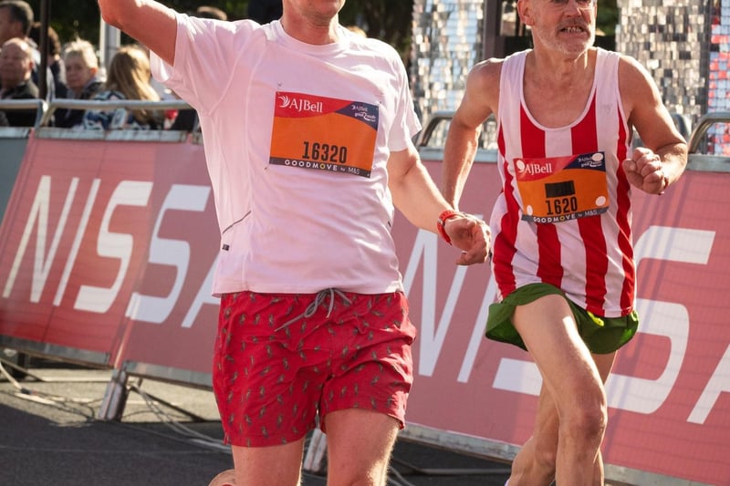 Runners taking part in the race.
Picture: Keith Woodland