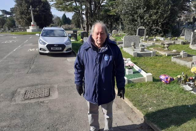 Robin Fisher, 73, cannot understand the mentality of the people responsible for the incident.