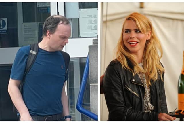 Philip Jerome was handed a stalking protection order at Portsmouth Magistrates' Court after threatening behaviour towards Billie Piper