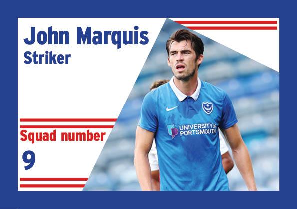 Marquis scored twice in the 4-0 thumping of Sunderland but the truth is it doesn't mean he'sautomatically back to his goalscoring best. Saturday's trip to Rotherham was proof of that. He'll get the nod against Ipswich tonight - and we all hope he scores. But there's enough evidence to suggest he's not the man to lead the line for Pompey moving forward.