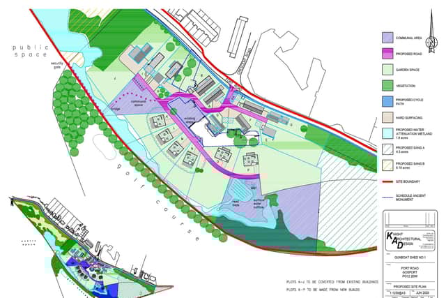 A plan for Fort Road in Alverstoke, Gosport
Picture: Knight Architectural Design