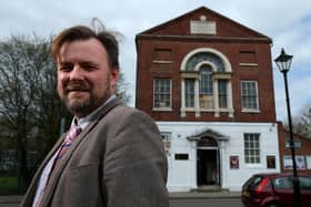 Artistic director Richard Stride at Groundlings Theatre, Kent Road.  Picture: Chris Moorhouse