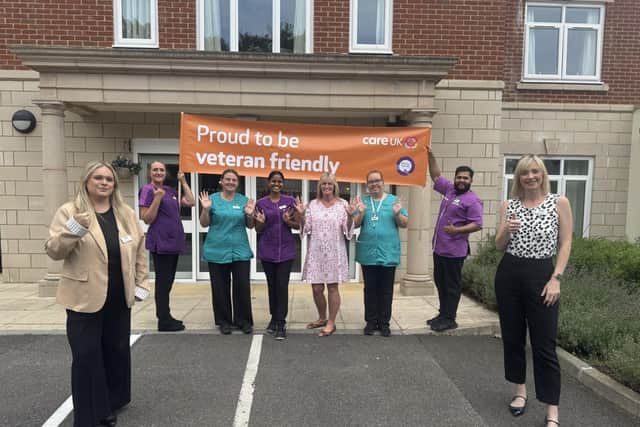 Care UK's Carpathia Grange received a VFF award.