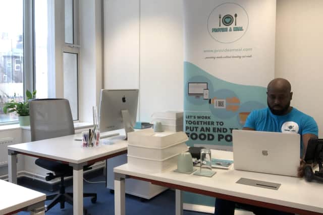 Samson Ibitoye has launched Provide a Meal in Portsmouth