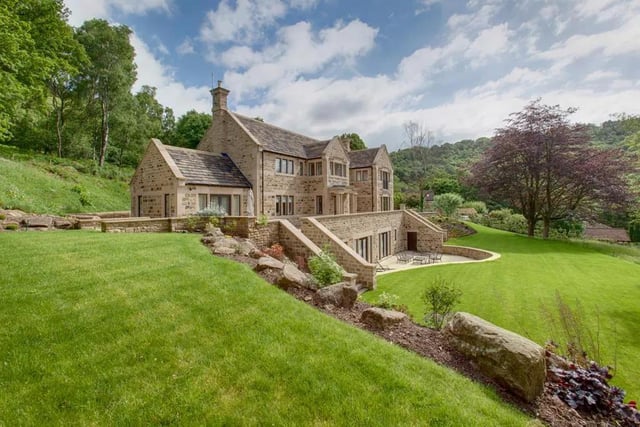 This six bedroom, six bathroom detached house in Hope Valley is currently listed for a price of £2,000,000.