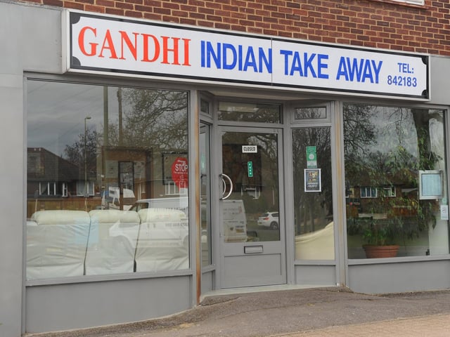 Gandhi Indian Takeaway, a takeaway at 4 Anjou Crescent, Fareham was handed a new four-out-of-five food hygiene rating after assessment on October 18, the Food Standards Agency's website shows.

Picture: Sarah Standing