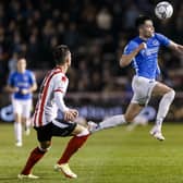 George Hirst's Pompey form has been rejuvenated. (Photo by Daniel Chesterton/phcimages.com)